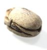 Picture of ANCIENT EGYPT.  STONE SCARAB . NEW KINGDOM .  1400 - 1200 B.C