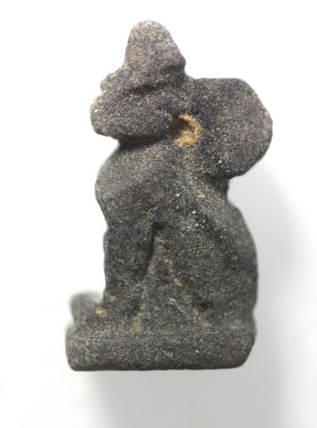 Picture of ANCIENT EGYPT.  STONE AMULET OF A CAT. LATE PERIOD 600 - 300 B.C