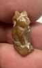 Picture of Ancient Egypt.   Stone Cat  . Ptolemaic Period. 3rd century B.C