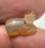 Picture of Ancient Egypt.   Stone Cat  . Ptolemaic Period. 3rd century B.C