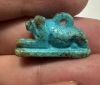 Picture of  ANCIENT EGYPT. BEAUTIFUL LION AMULET   600 - 300 B.C