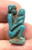 Picture of ANCIENT EGYPT-  FAIENCE PHALLIC  AMULET OF A DWARF. 600 - 300 B.C