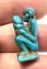 Picture of ANCIENT EGYPT-  FAIENCE PHALLIC  AMULET OF A DWARF. 600 - 300 B.C