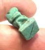 Picture of ANCIENT EGYPT-  FAIENCE PHALLIC  AMULET OF A DWARF. 600 - 300 B.C