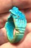 Picture of ANCIENT EGYPT-  FAIENCE RING. 600 - 300 B.C. BEAUTIFUL WITH NO REPAIRS OR RESTORTAION