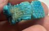 Picture of ANCIENT EGYPT-  FAIENCE RING. 600 - 300 B.C. BEAUTIFUL WITH NO REPAIRS OR RESTORTAION