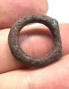 Picture of ANCIENT EGYPT-  FAIENCE RING. INSCRIBED . 600 - 300 B.C. BEAUTIFUL WITH NO REPAIRS OR RESTORTAION