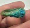 Picture of ANCIENT EGYPT-  FAIENCE RING. SCARAB. 600 - 300 B.C. BEAUTIFUL WITH NO REPAIRS OR RESTORTAION