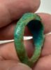 Picture of ANCIENT EGYPT-  FAIENCE RING. SCARAB. 600 - 300 B.C. BEAUTIFUL WITH NO REPAIRS OR RESTORTAION