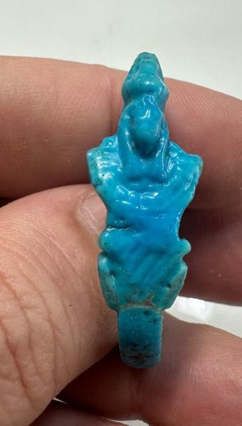 Picture of ANCIENT EGYPT-  FAIENCE RING. 600 - 300 B.C. 