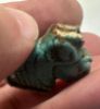 Picture of ANCIENT EGYPT. GRECO - ROMAN . BEAUTIFUL  AMULET OF A LION .   300 B.C - 100 A.D.  SUSPENSION HOLE DAMAGED