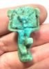 Picture of ANCIENT EGYPT-  FAIENCE  SHU  AMULET. 600 - 300 B.C