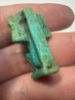 Picture of ANCIENT EGYPT-  FAIENCE  SHU  AMULET. 600 - 300 B.C