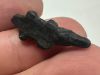 Picture of ANCIENT EGYPT-  FAIENCE  AMULET OF A CROCADILE. 600 - 300 B.C. NO SUSPENSION LOOP