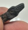 Picture of ANCIENT EGYPT-  FAIENCE  AMULET OF A CROCADILE. 600 - 300 B.C. NO SUSPENSION LOOP