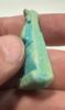 Picture of ANCIENT EGYPT-  FAIENCE  ISIS NURSING HORUS AMULET. 600 - 300 B.C