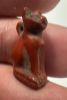 Picture of   Ancient Egypt.   RED JASPER Stone Cat  . Ptolemaic Period. 3rd century B.C
