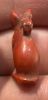 Picture of   Ancient Egypt.   RED JASPER Stone Cat  . Ptolemaic Period. 3rd century B.C