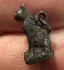 Picture of Ancient Egypt.   Silver  Cat  . Ptolemaic Period. 3rd century B.C