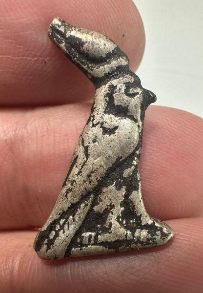 Picture of   Ancient Egypt.   Silver  eagle (Holrus)  . Ptolemaic Period. 3rd century B.C