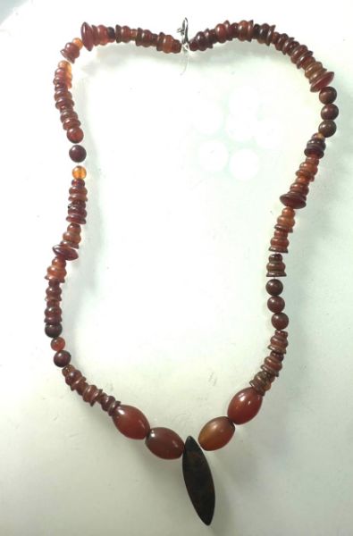 Picture of   Ancient Egypt. GRECO - ROMAN PERIOD .  STONE  NECKLACE SET. BEAUTIFUL 