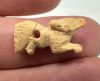 Picture of   Ancient Egypt.  ROMAN PERIOD. 400 - 500  A.D.  BONE AMULET. JACKAL? 