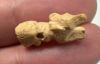 Picture of   Ancient Egypt.  ROMAN PERIOD. 400 - 500  A.D.  BONE AMULET. JACKAL? 