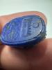 Picture of   Ancient Egypt.  LATE PERIOD. 600 - 100 B.C.  LAPIS LAZULI SCARAB