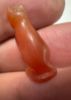 Picture of   Ancient Egypt.  LATE PERIOD. 600 - 100 B.C.  CARNELIAN STONE CAT