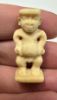 Picture of   Ancient Egypt.  LATE PERIOD. 600 - 100 B.C.  BONE OR IVORY POTAIKOS AMULET 