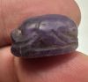 Picture of   Ancient Egypt.  LATE PERIOD. 600 - 100 B.C.  AMYTHEST  SCARAB