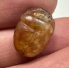 Picture of  Ancient Egypt.  LATE PERIOD. 600 - 100 B.C.  STONE SCARAB