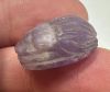 Picture of   Ancient Egypt.  LATE PERIOD. 600 - 100 B.C.  AMYTHEST  SCARAB