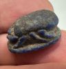 Picture of   Ancient Egypt.  LATE PERIOD. 600 - 100 B.C.  LAPIS LAZULI SCARAB