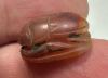 Picture of   Ancient Egypt.  LATE PERIOD. 600 - 100 B.C.  CARNELIAN STONE SCARAB