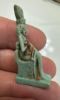 Picture of ANCIENT EGYPT FAIENCE ISIS NURSING HORUS AMULET. 600 - 300 B.C