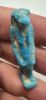 Picture of ANCIENT EGYPT. GRECO - ROMAN . BEAUTIFUL  FAIENCE AMULET OF TAWERET .   300 B.C - 100 A.D.  