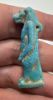 Picture of ANCIENT EGYPT. GRECO - ROMAN . BEAUTIFUL  FAIENCE AMULET OF TAWERET .   300 B.C - 100 A.D.  
