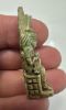 Picture of ANCIENT EGYPT. GRECO - ROMAN . BEAUTIFUL  FAIENCE AMULET OF ISIS NURSING HORUS .   300 B.C - 100 A.D.  