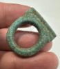 Picture of ANCIENT EGYPT. GRECO - ROMAN . BEAUTIFUL  FAIENCE RING .   300 B.C - 100 A.D.  