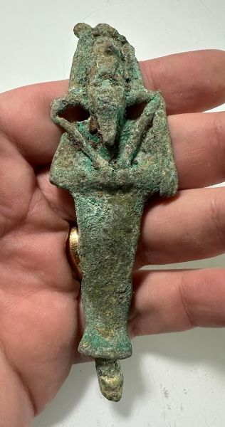 Picture of   Ancient Egypt. BRONZE OSIRIS. 600 - 300 B.C 