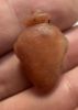 Picture of  Ancient Egypt. CARNELIAN STONE HEART AMULET. 600 - 300 B.C