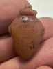 Picture of  Ancient Egypt. CARNELIAN STONE HEART AMULET. 600 - 300 B.C