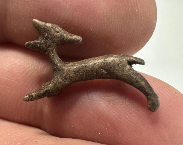 Picture of Ancient Egypt.   Silver  IBEX  . Ptolemaic Period. 3rd century B.C