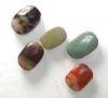 Picture of   Ancient Egypt.   LOT OF 5 SCARAB SHAPED STONE BEADS. NEW KINGDOM - LATE PERIOD 1400 - 300 B.C