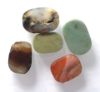 Picture of   Ancient Egypt.   LOT OF 5 SCARAB SHAPED STONE BEADS. NEW KINGDOM - LATE PERIOD 1400 - 300 B.C