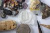 Picture of   Ancient Egypt.   BIG LOT OF MIXED ITEMS. MOSTLY STONE AND GLASS BEADS PLUS OTHER STUFF. MOSTLY ROMAN ERA 
