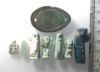 Picture of   Ancient Egypt.   LOT OF 8 FAIENCE  AMULETS.  600 - 300 B.C