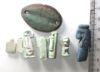 Picture of   Ancient Egypt.   LOT OF 8 FAIENCE  AMULETS.  600 - 300 B.C