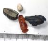 Picture of   Ancient Egypt.   LOT OF 4 STONE SCARABS AND AMULETS. NEW KINGDOM 1400 - 1200 B.C